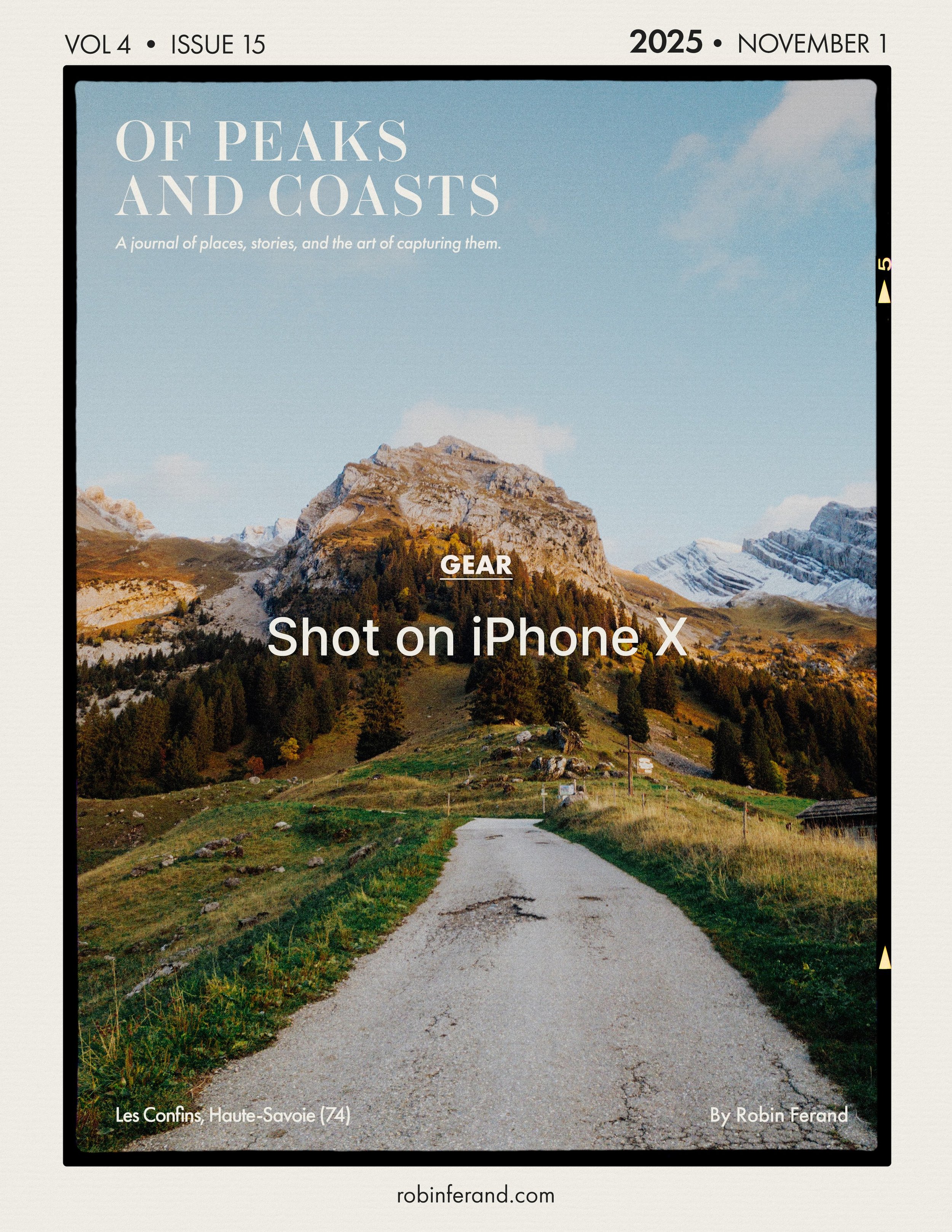 Shot on iPhone X — Robin Ferand